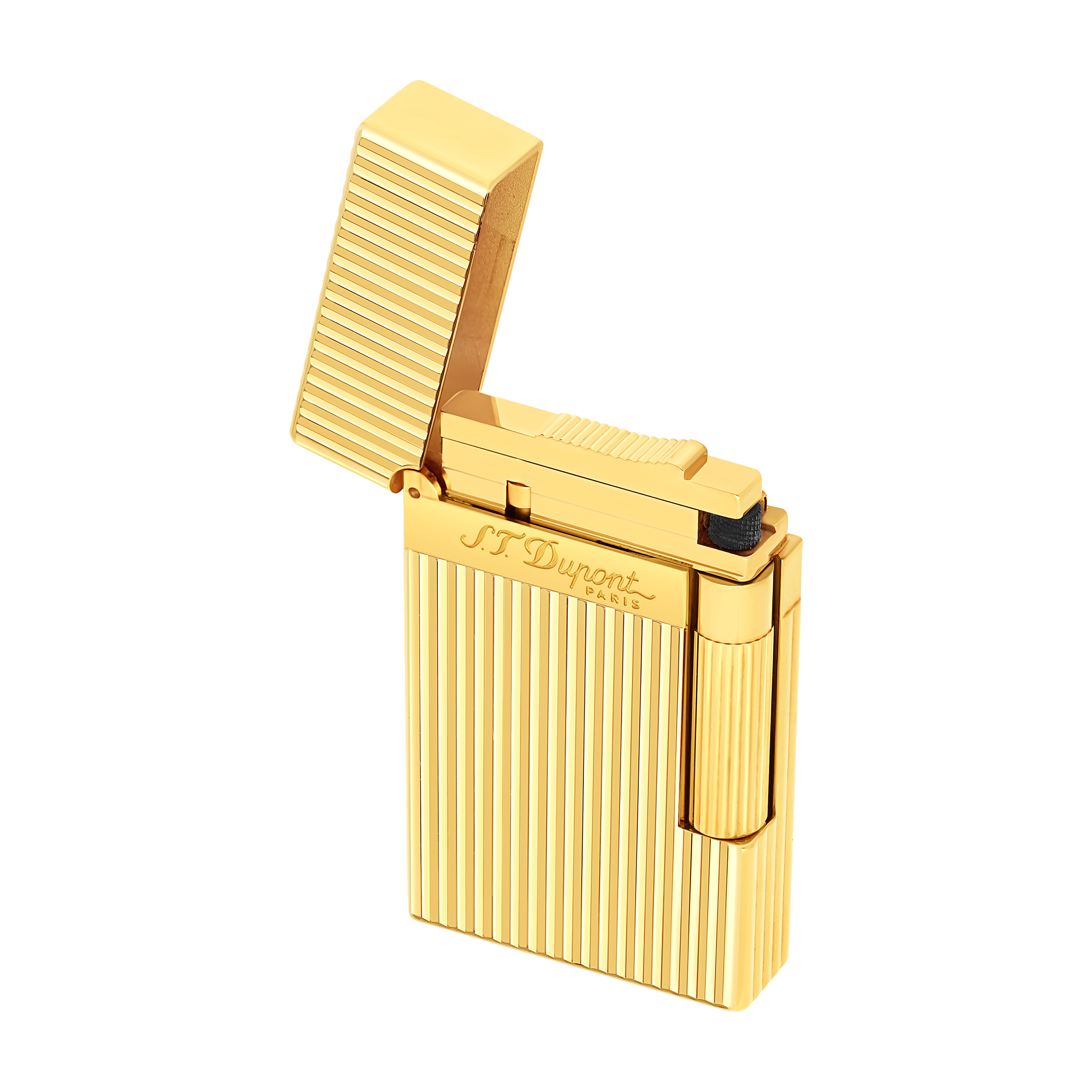 Ligne 2 lighter with yellow gold finish - Luxury Lighter Ligne 2 lighter with yellow gold finish - Luxury Lighter