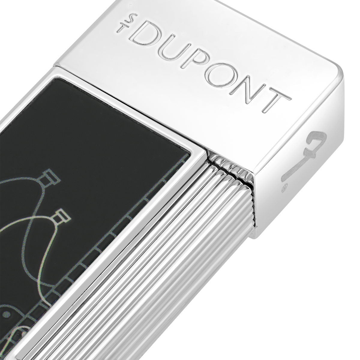 030025 - STDUPONT - Hong Kong - Lacquered lighter - 2