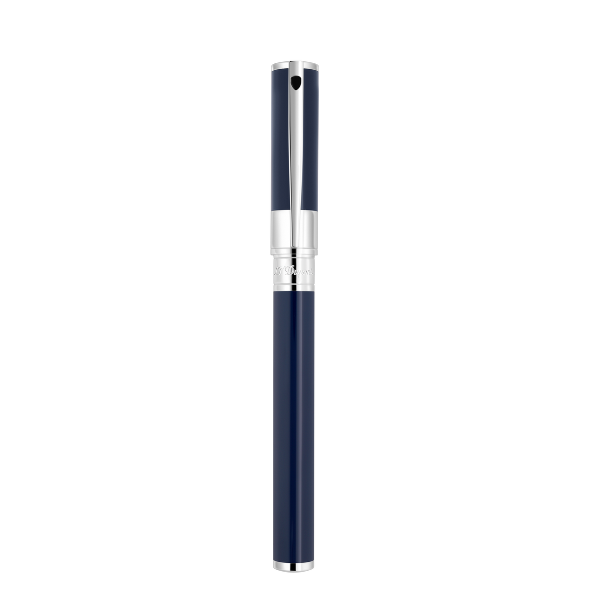 D-Initial Rollerball blue chrome