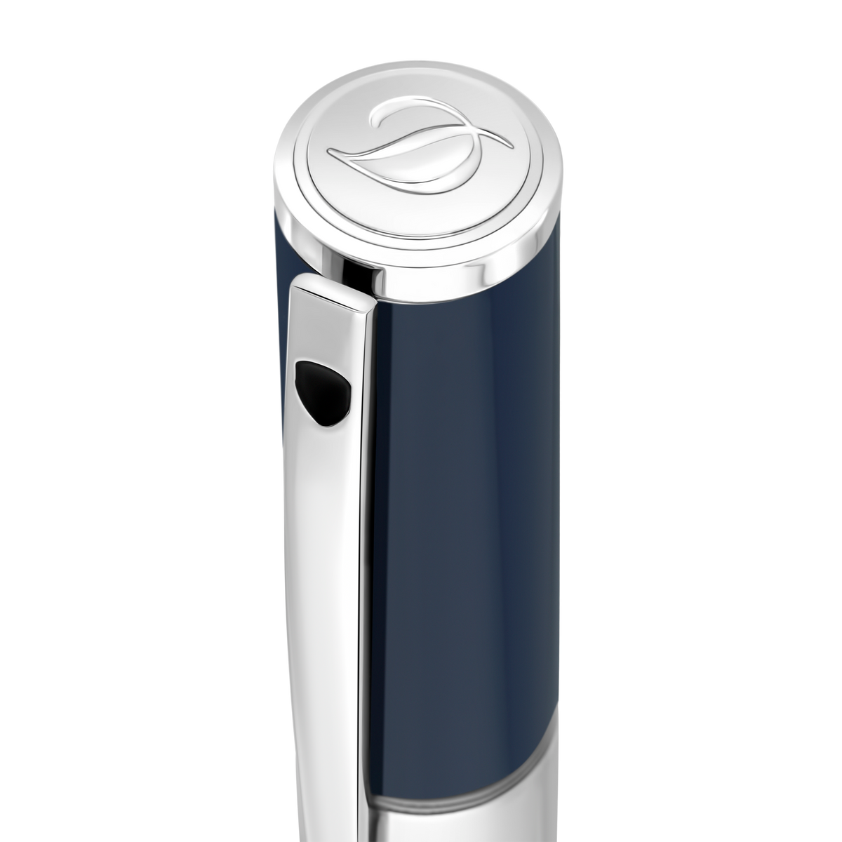 D-Initial Rollerball blue chrome