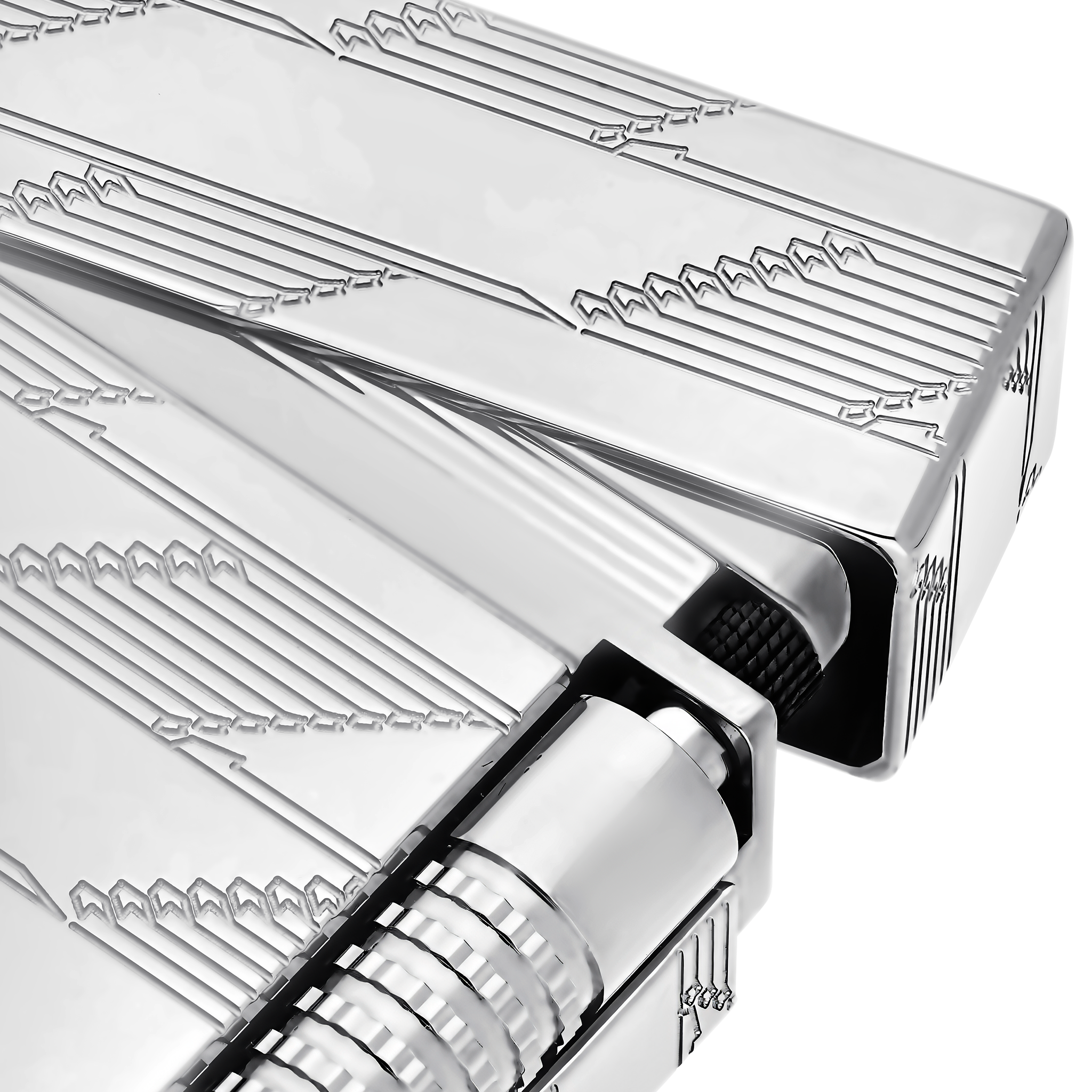 Guilloche lighter