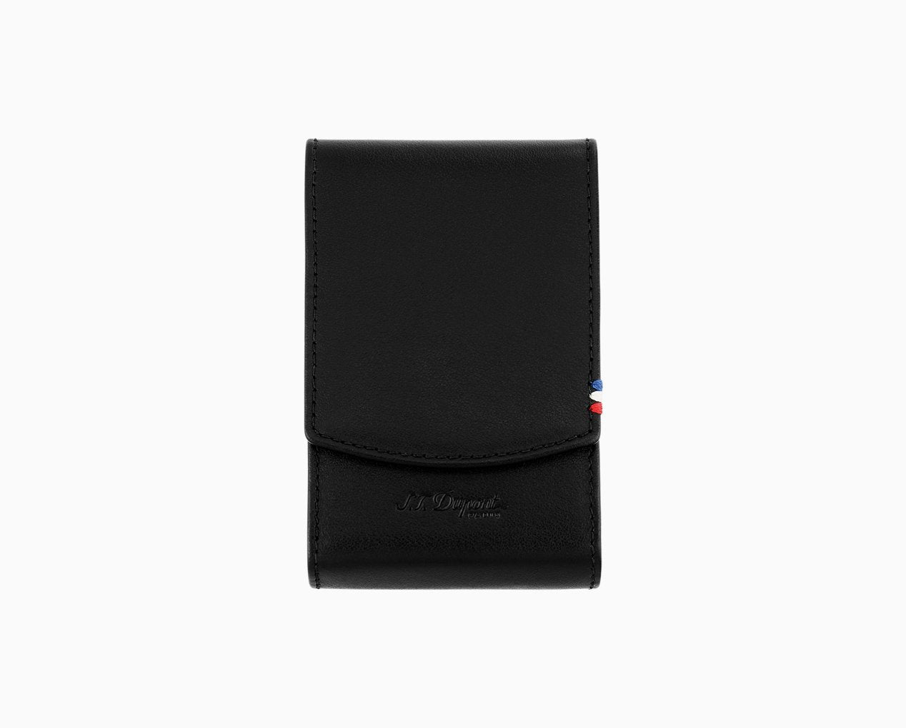 Black cigarette pack case